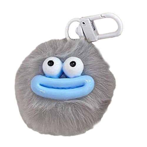 Zögernde Wurst Mund Keyrings Süßer Pelziger Anhänger Schlüsselbund Buntes Telefon Lanyard Multi Funktiona Accessoires Schmuck Für Soziale Versammlungen von Klaisy