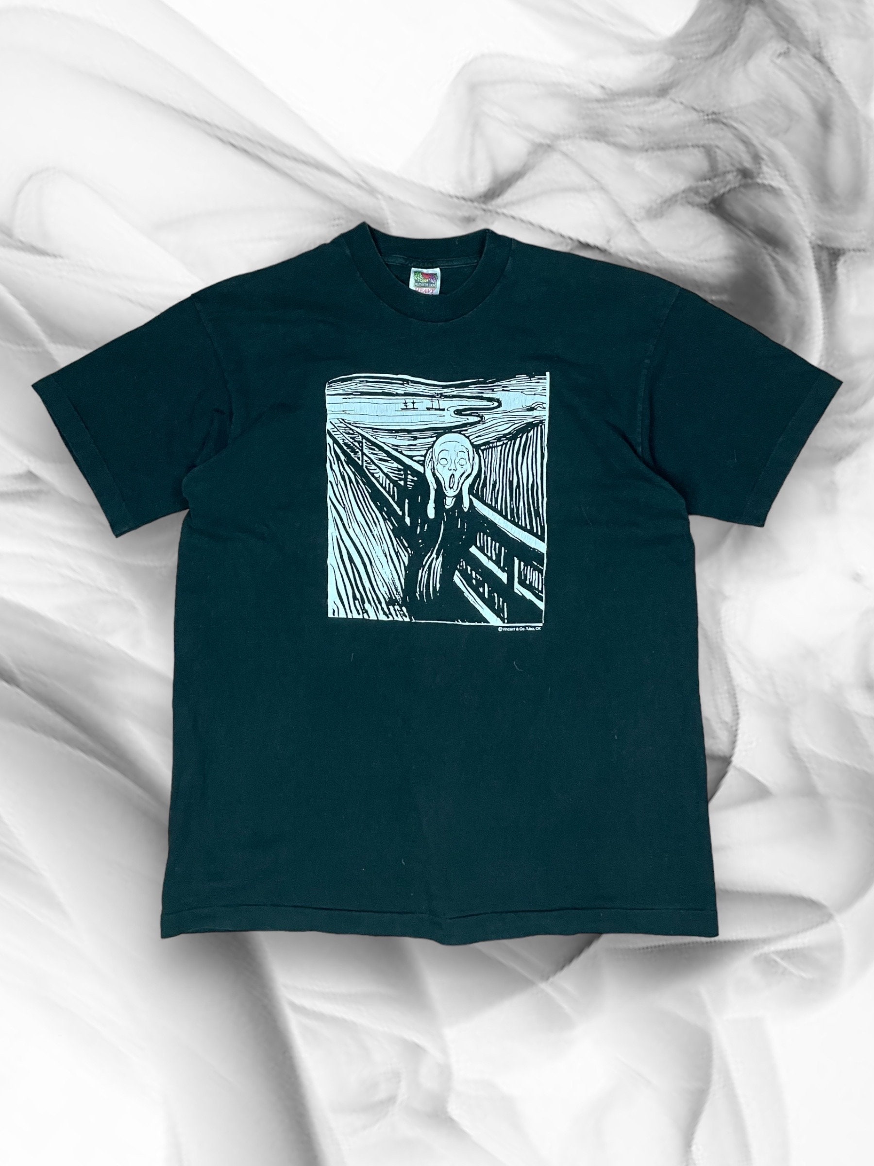 Edvard Munch The Scream Vintage T-Shirt Art Kunst 90S Arttee Artshirt Vintagetee Vintageshirt Edvard Munch The Scream Vintage T-Shirt Art Kunst 90S Arttee Artshirt Vintagetee Vintageshirt von KlamotterBerlin
