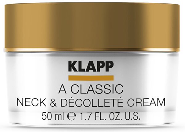 Klapp A Classic Neck & Décolleté Cream 50 ml Klapp A Classic Neck & Décolleté Cream 50 ml von KLAPP Skin Care Science