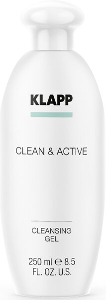 Klapp Clean & Active Cleansing Gel 250 ml Klapp Clean & Active Cleansing Gel 250 ml von KLAPP Skin Care Science