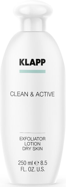Klapp Clean & Active Exfoliator Lotion Dry Skin 250 ml Klapp Clean & Active Exfoliator Lotion Dry Skin 250 ml von KLAPP Skin Care Science