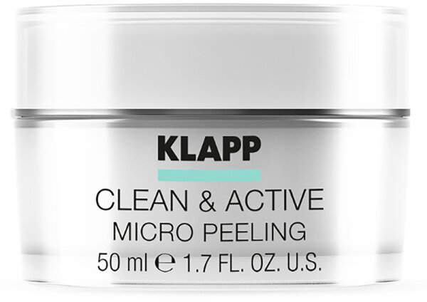 Klapp Clean & Active Micro Peeling 50 ml Klapp Clean & Active Micro Peeling 50 ml von KLAPP Skin Care Science