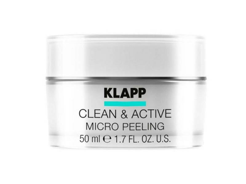 Klapp Cosmetics Gesichtspeeling Clean & Active Micro Peeling, Alle Hauttypen von Klapp Cosmetics