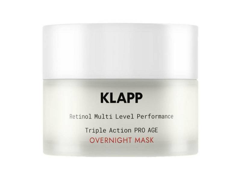 Klapp Cosmetics Gesichtspflege Resist Aging Retinol Triple Action Pro Age Overnight Mask, Alle Hauttypen von Klapp Cosmetics