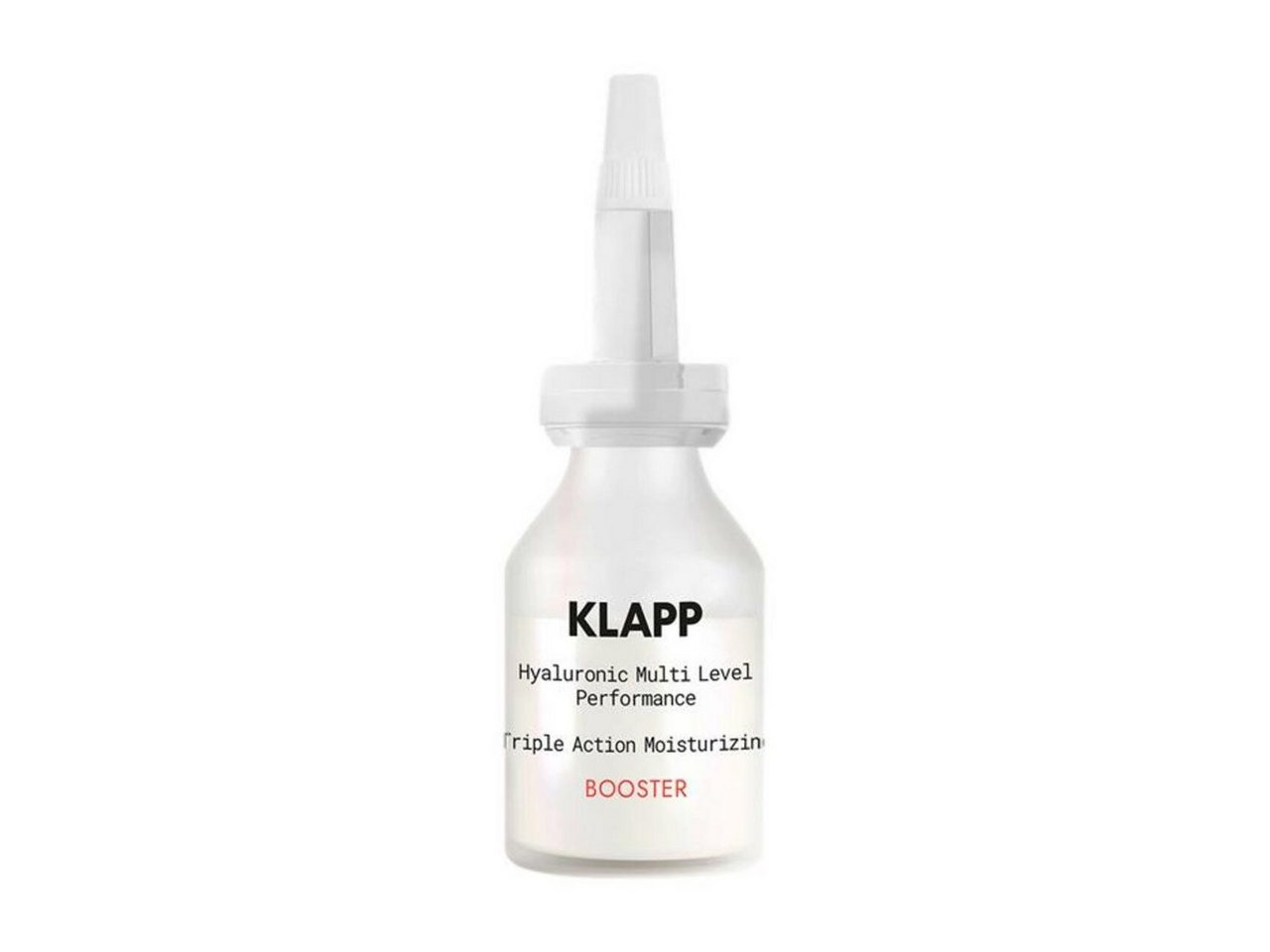 Klapp Cosmetics Gesichtsserum Hyaluronic Multi Level Performance Triple Action Moisturizing Booster Klapp Cosmetics Gesichtsserum Hyaluronic Multi Level Performance Triple Action Moisturizing Booster von Klapp Cosmetics