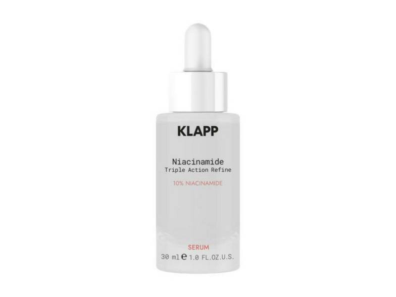 Klapp Cosmetics Gesichtsserum Recharge Niacinamide 10% Triple Action Refine Serum von Klapp Cosmetics