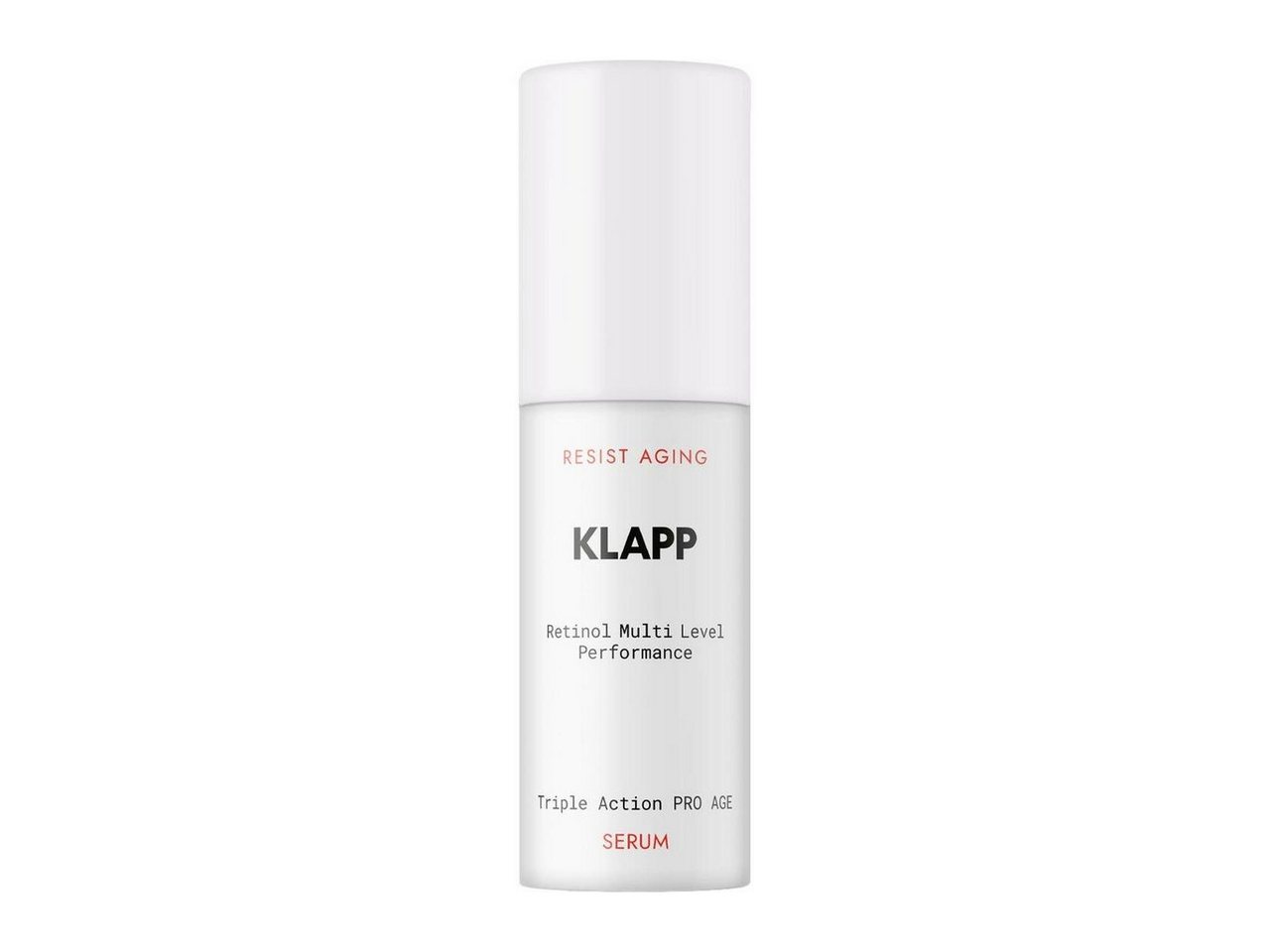 Klapp Cosmetics Gesichtsserum Resist Aging Retinol Triple Action Pro Age Serum, Alle Hauttypen Klapp Cosmetics Gesichtsserum Resist Aging Retinol Triple Action Pro Age Serum, Alle Hauttypen von Klapp Cosmetics