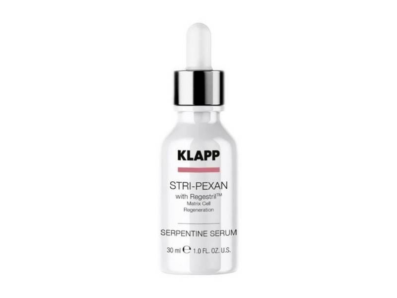 Klapp Cosmetics Gesichtsserum Stri-Pexan Serpentine Serum, Hemmt die Muskelkontraktion für eine glattere Haut Klapp Cosmetics Gesichtsserum Stri-Pexan Serpentine Serum, Hemmt die Muskelkontraktion für eine glattere Haut von Klapp Cosmetics
