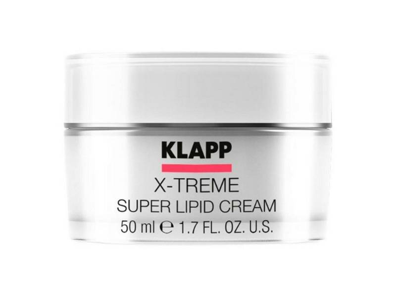 Klapp Cosmetics Tagescreme X-Treme Super Lipid Cream, Pflanzliche Öle und Ceramide stärken die natürlich Klapp Cosmetics Tagescreme X-Treme Super Lipid Cream, Pflanzliche Öle und Ceramide stärken die natürlich von Klapp Cosmetics