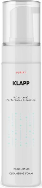 Klapp Cosmetics Triple Action Cleansing Foam 200 ml Klapp Cosmetics Triple Action Cleansing Foam 200 ml von KLAPP Skin Care Science