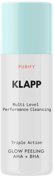 Klapp Cosmetics Triple Action Glow Peeling With AHA + BHA 30 ml Klapp Cosmetics Triple Action Glow Peeling With AHA + BHA 30 ml von KLAPP Skin Care Science