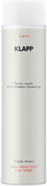 Klapp Cosmetics Triple Action Skin Perfection PHA Toner 200 ml Klapp Cosmetics Triple Action Skin Perfection PHA Toner 200 ml von KLAPP Skin Care Science