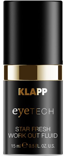 Klapp Eyetech Star Fresh Work Out Fluid 15 ml Klapp Eyetech Star Fresh Work Out Fluid 15 ml von KLAPP Skin Care Science