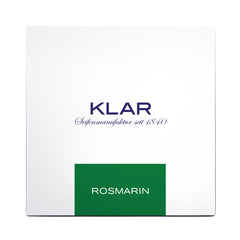 Badeseife Rosmarin 150g, Cosmos zertifiziert, palmölfrei von Klar Seifen