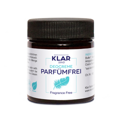 Deocreme parfümfrei, 30ml von Klar Seifen