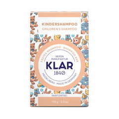 Kindershampoo, 100g (parfümfrei) von Klar Seifen