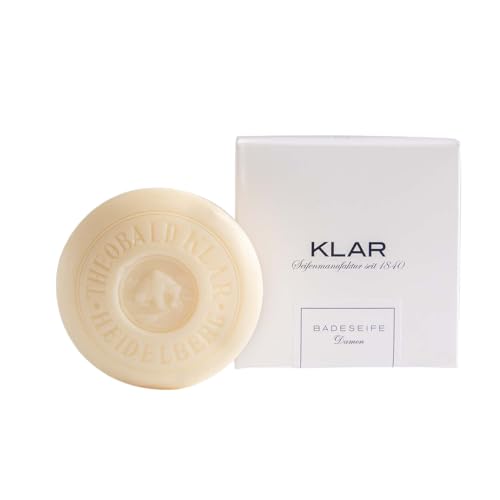 Klar Seifen Badeseife Damen 150g, palmölfrei, mit pflanzlichen Ölen, geeignet für normale Haut, Seife 11012 von Klar Seifen