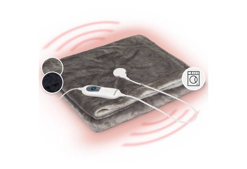 Klarstein Heizdecke Dr.Watson SuperSoft, Wärmedecke elektrische Heizdecke Abschaltautomatik beheizbare Decke von Klarstein