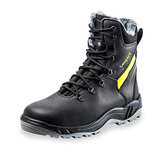 Klaus Ludwig Leopard S3-Winter-Sicherheitsstiefel 01Z482 mit Schnürung und Innenseiten-Reißverschluss (46 EU) Klaus Ludwig Leopard S3-Winter-Sicherheitsstiefel 01Z482 mit Schnürung und Innenseiten-Reißverschluss (46 EU) von Klaus Ludwig