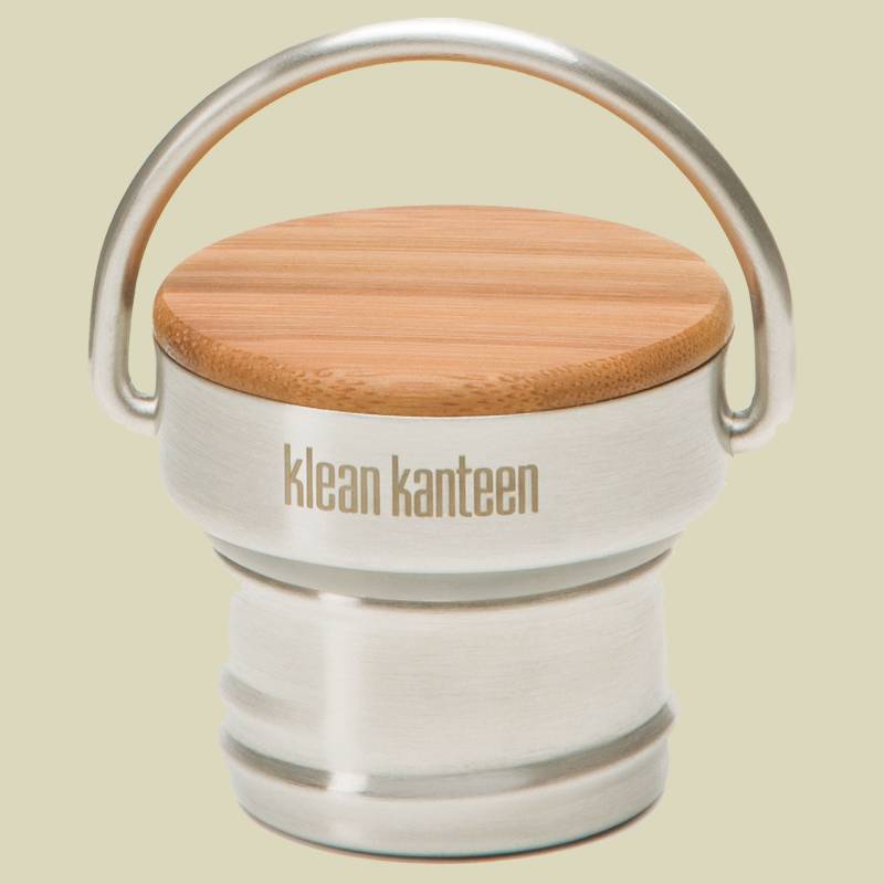 Bamboo Cap-BS Deckel Farbe brushed stainless von Klean Kanteen