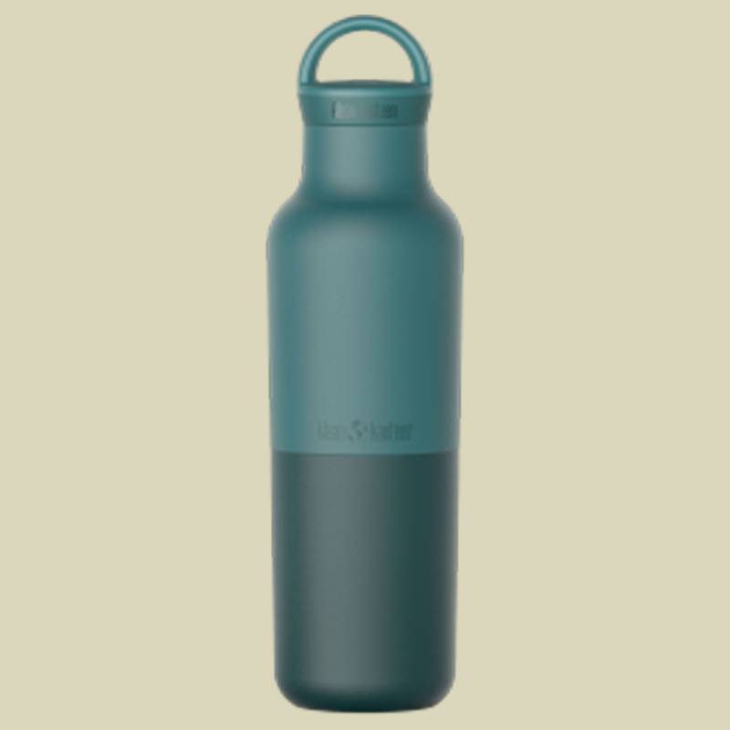 Isolierflasche Rise Classic 592 ml Arch Loop Cap 592 ml blau - brittany blue von Klean Kanteen
