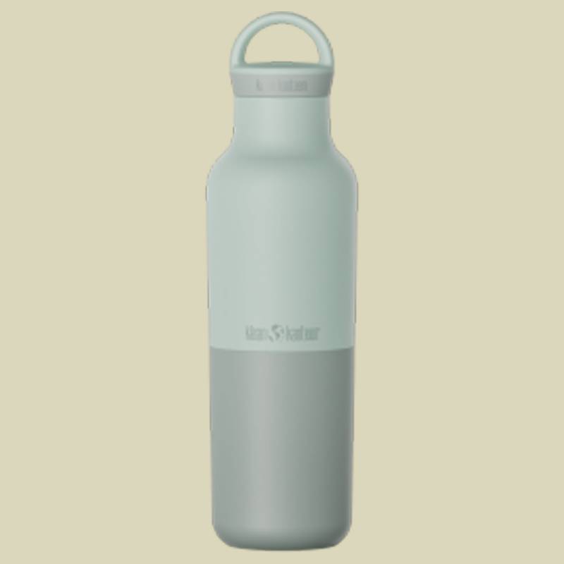 Isolierflasche Rise Classic 592 ml Arch Loop Cap 592 ml grau - barely blue von Klean Kanteen