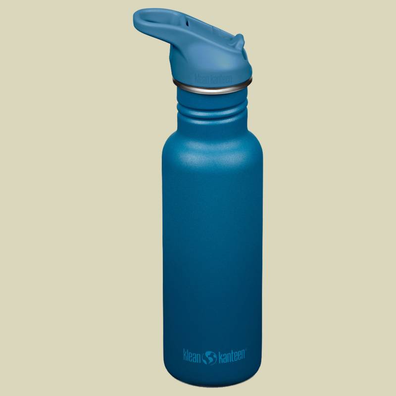 Kanteen Classic Narrow (Flip Sport Cap) 532 ml blau II - Farbe corsair von Klean Kanteen