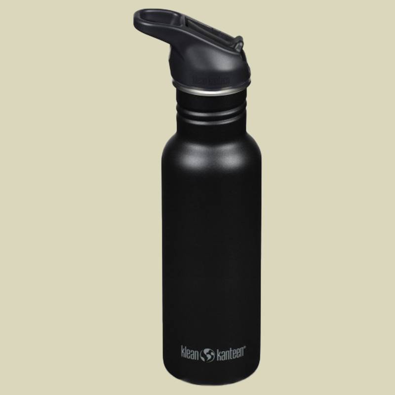 Kanteen Classic Narrow (Flip Sport Cap) 532 ml schwarz - Farbe black von Klean Kanteen