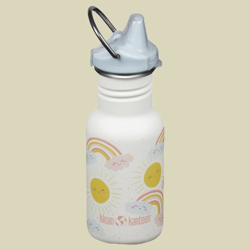 Kid Kanteen Classic Narrow mit Sippy Cap mehrfarbig Regenbogen 355 - Rainbows von Klean Kanteen