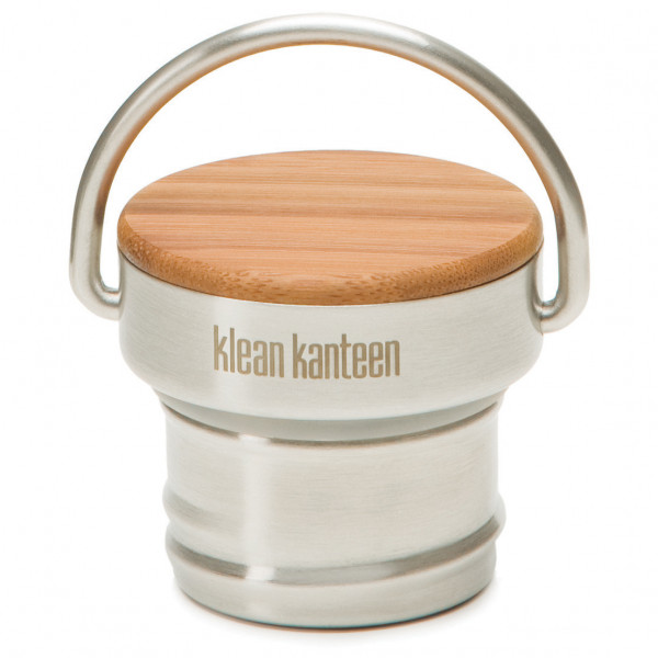 Klean Kanteen - Bamboo Cap - Verschlusskappe brushed stainless von Klean Kanteen