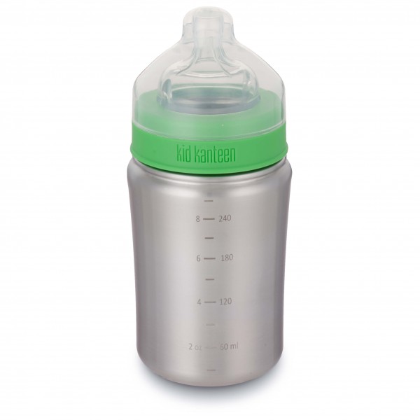 Klean Kanteen - Kid's Baby Bottle - Trinkflasche Gr 267 ml grau von Klean Kanteen