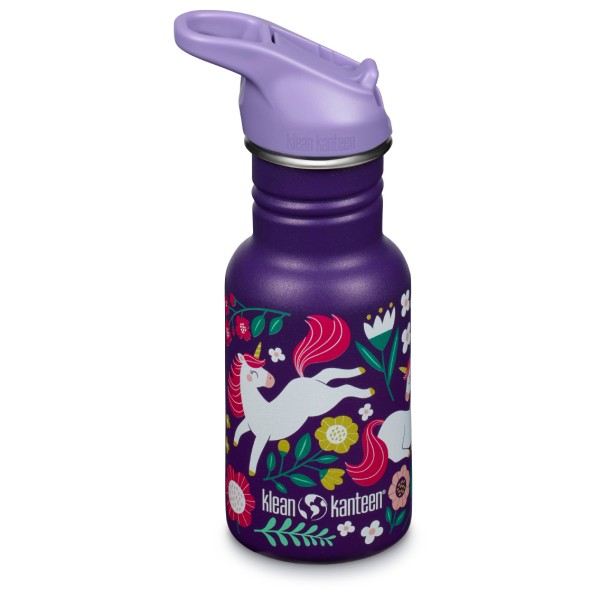 Klean Kanteen - Kid's Classic Narrow Flip Sport - Trinkflasche Gr 355 ml lila von Klean Kanteen