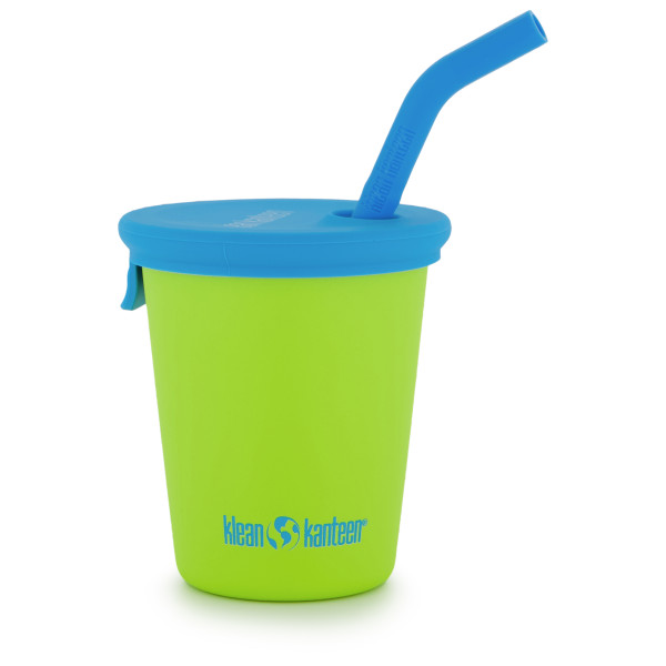 Klean Kanteen - Kid's Kanteen Steel Cup Straw Lid - Becher Gr 296 ml blau;grün;lila;rosa von Klean Kanteen