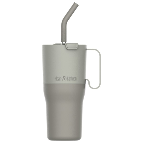 Klean Kanteen - Rise Tumbler Flip Straw - Isolierbecher Gr 1064 ml grau von Klean Kanteen