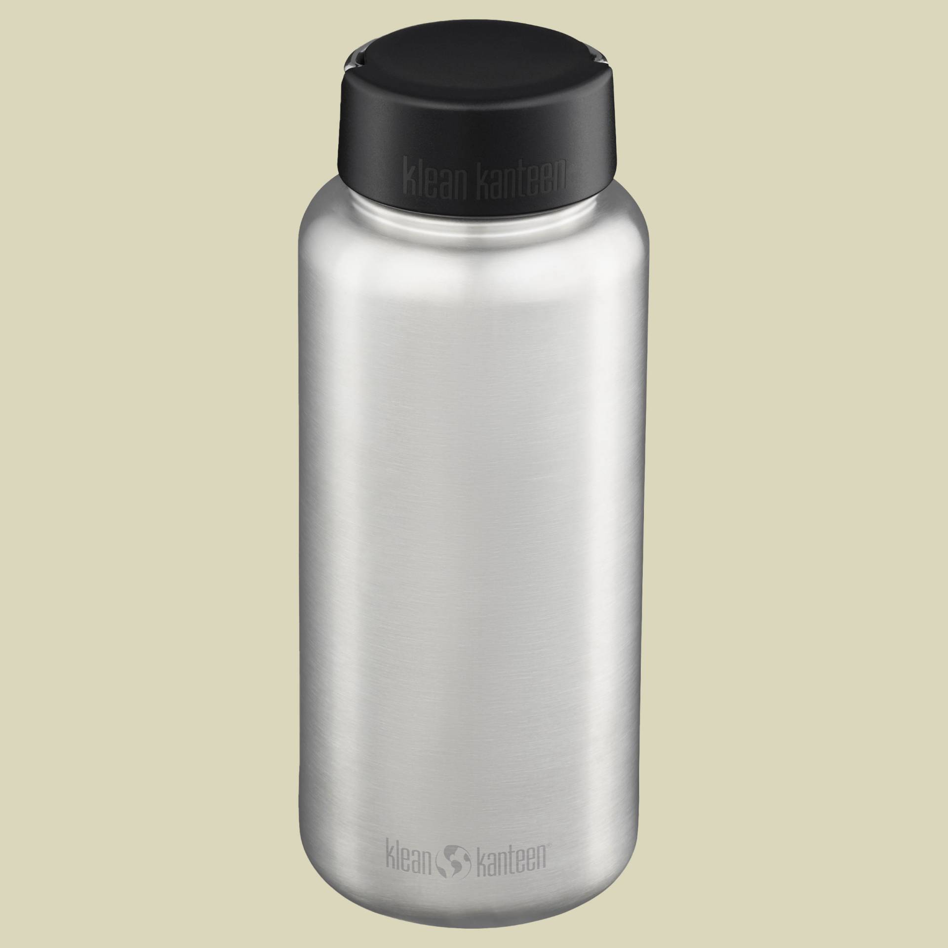 Wide Loop Cap Volumen 1900 Farbe brushed stainless von Klean Kanteen
