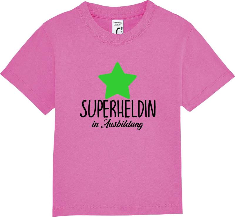Kleckerliese Kinder Baby Shirt Kleinkind "Superheldin in Ausbildung" Jungen Mädchen T-Shirt von Kleckerliese