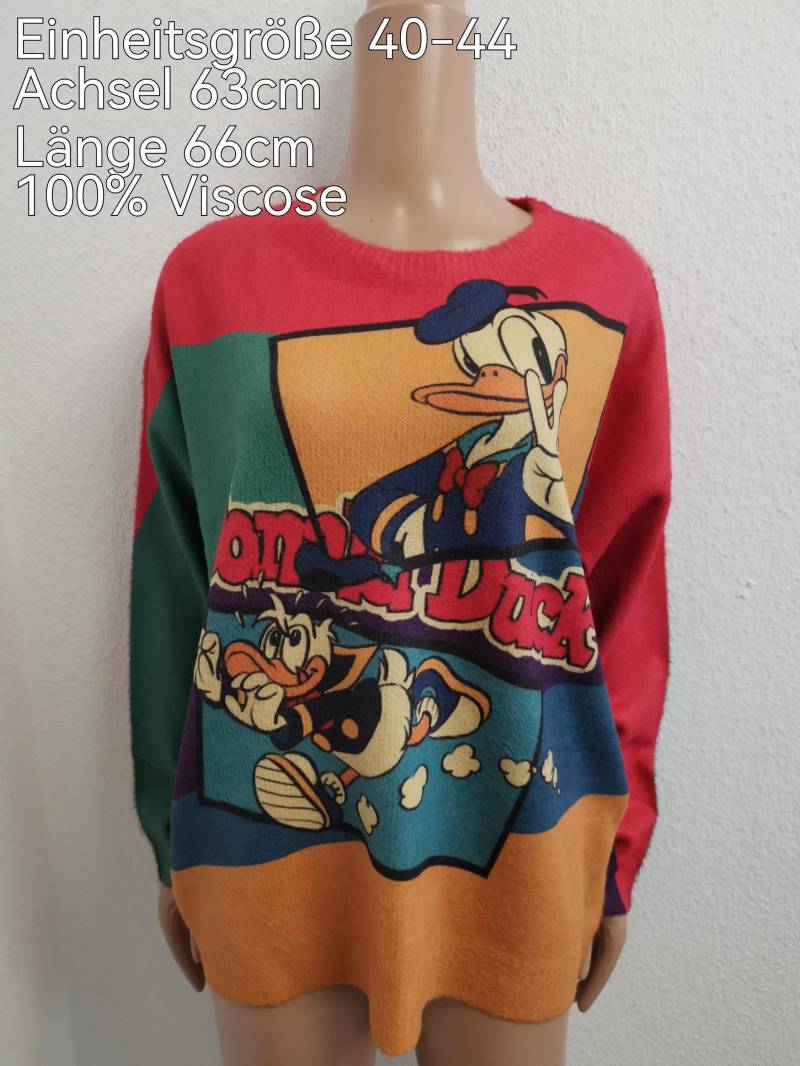 Donald Duck Strickpullover Größe 40-44 Donald Duck Strickpullover Größe 40-44 von ByKleiderstubeNixxs