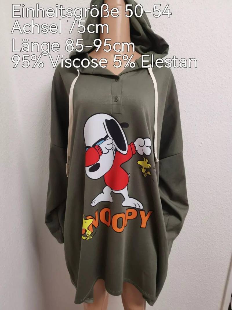 Langer Snoopy Pullover Größe 50-54 von ByKleiderstubeNixxs