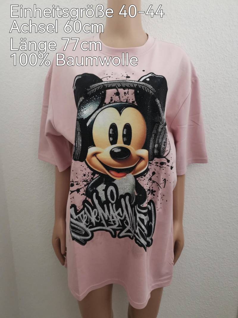 Mickey Mouse Glitzer Shirt Größe 40-44 Mickey Mouse Glitzer Shirt Größe 40-44 von ByKleiderstubeNixxs