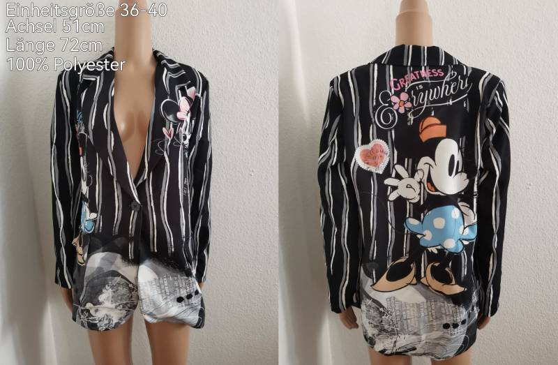 Minnie Mouse Blazer Größe 36-40 von ByKleiderstubeNixxs