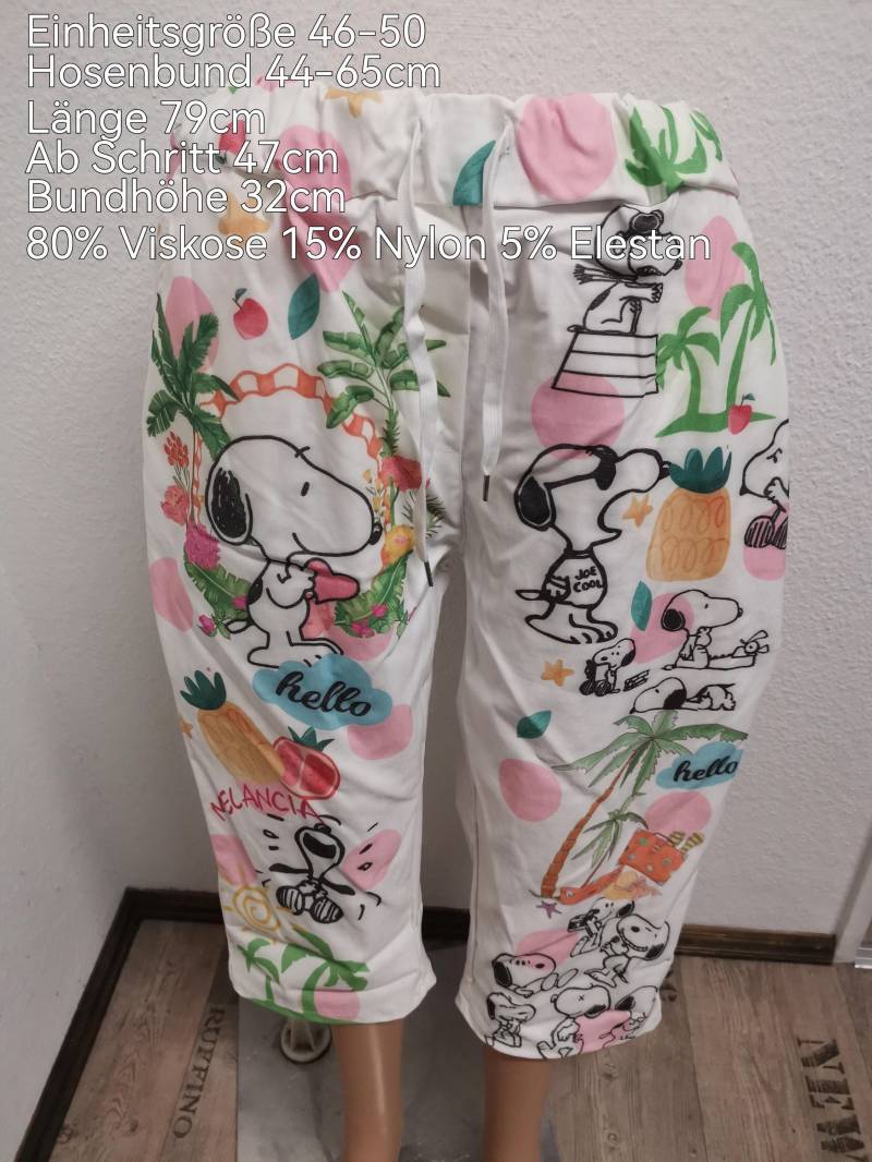 Snoopy Capri Hose Größe 46-50 Einheitsgröße von ByKleiderstubeNixxs