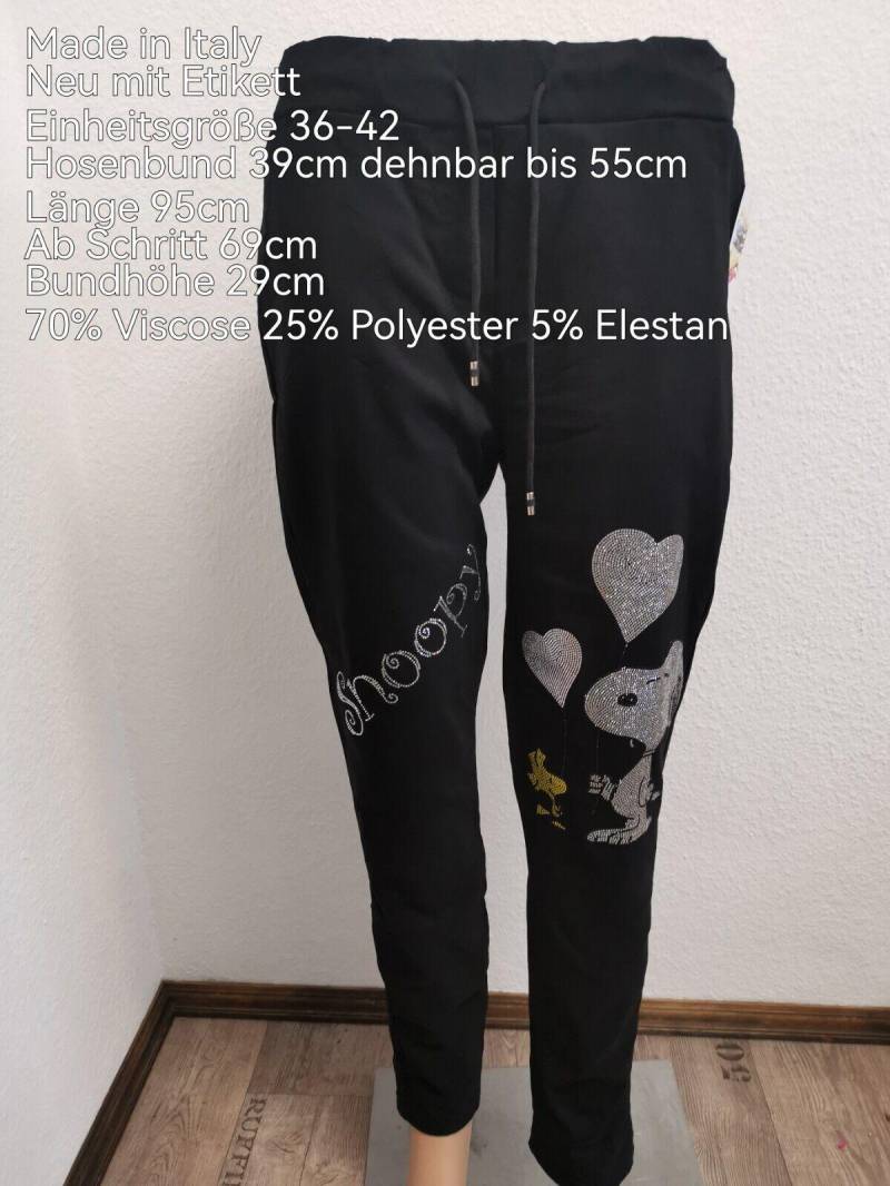 Snoopy Glitzer Hose Größe 36-42 von ByKleiderstubeNixxs