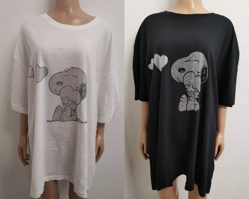 Snoopy Glitzer Shirt Größe 36 Bis 56/58 Vorhanden von ByKleiderstubeNixxs