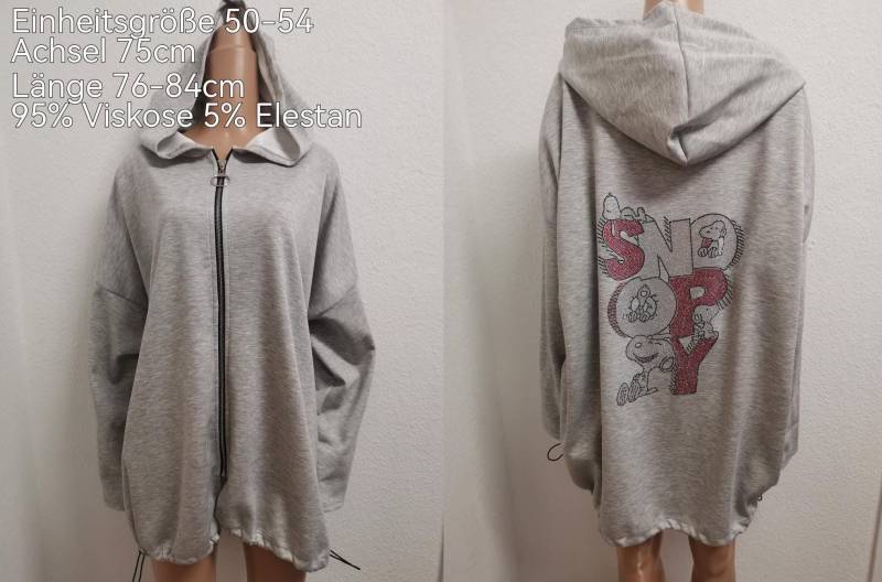 Snoopy Glitzer Übergangsjacke Größe 50-54 Snoopy Glitzer Übergangsjacke Größe 50-54 von ByKleiderstubeNixxs