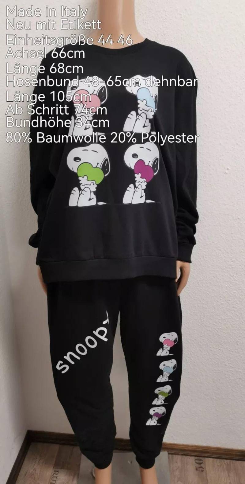 Snoopy Jogginganzug Größe 44-46 von ByKleiderstubeNixxs