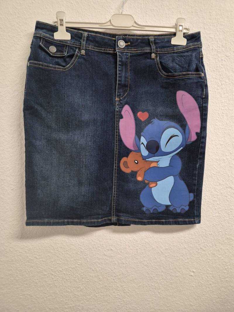 stitch Jeansrock Größe 40 von ByKleiderstubeNixxs