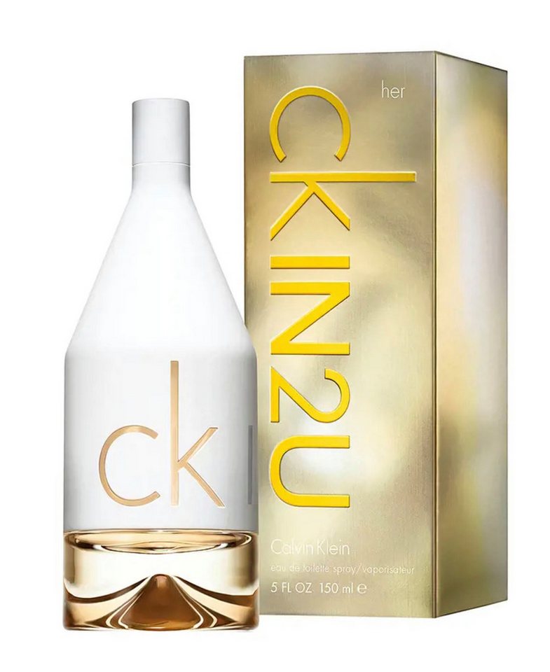 Klein Eau de Toilette CALVIN CKIN2U Her Parfum Duft Edt Versiegelt Ovp 150 ML, Alltag, Freizeit, sportliche Aktivitäten und sonnige Tage von Klein