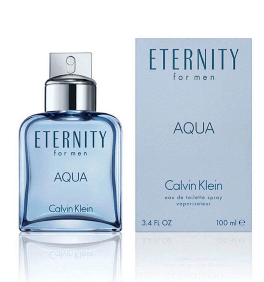 Klein Eau de Toilette Calvin Eternity Aqua Eau De Toilette Duft 100 ML, Erfrischend, maskulin und zeitlos modern von Klein