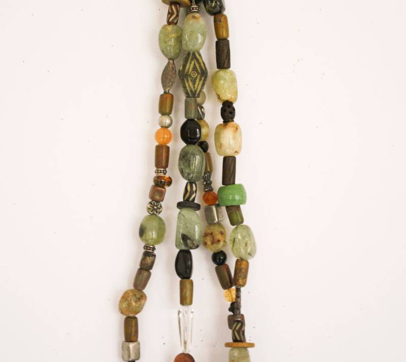 Langen Strang Gemischte Perlen, Flapper-Länge von KleinDesignVintage