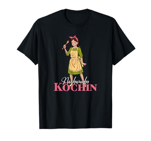 Mädchen Nachwuchs Koch T-Shirt von Kleine Köche und Köchinnen Designs